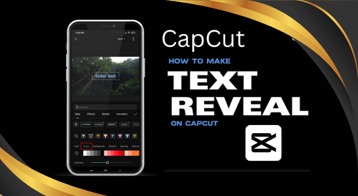 How to Add Reveal Text As You Walk in Capcut 