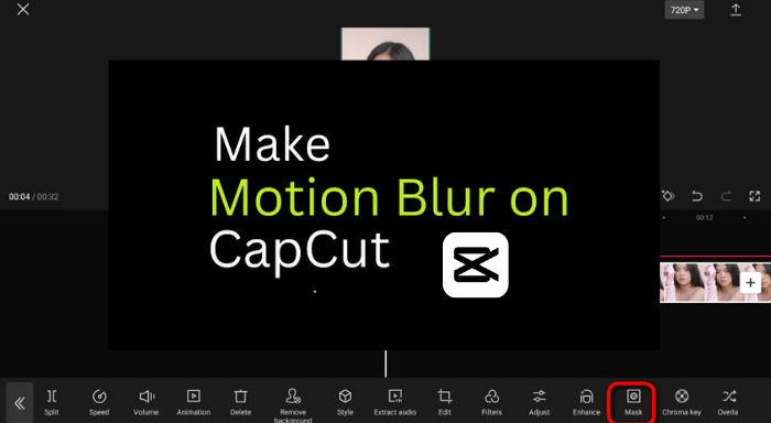 How To Add Blur Effect on Capcut Editor