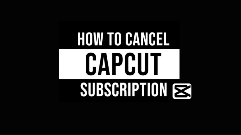 How to Cancel Capcut Subscription
